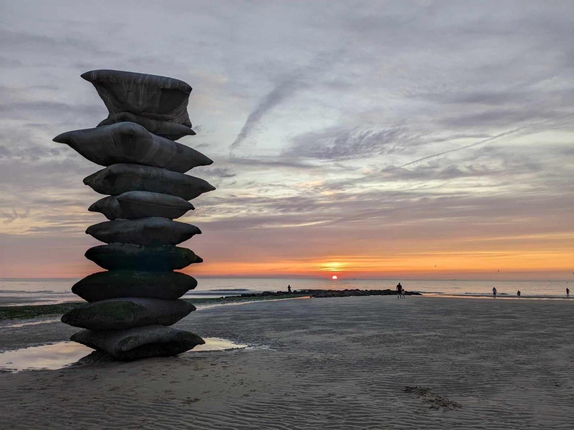 Vista Linda, Leuk Appartement Vlak Bij Zeedijk En Strand Oostende Buitenkant foto